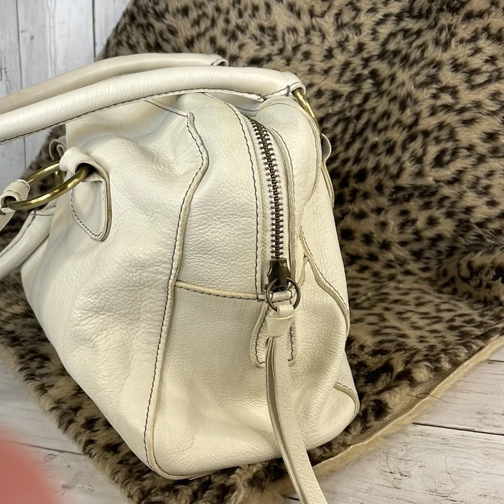 Boden Cream Satchel Bag